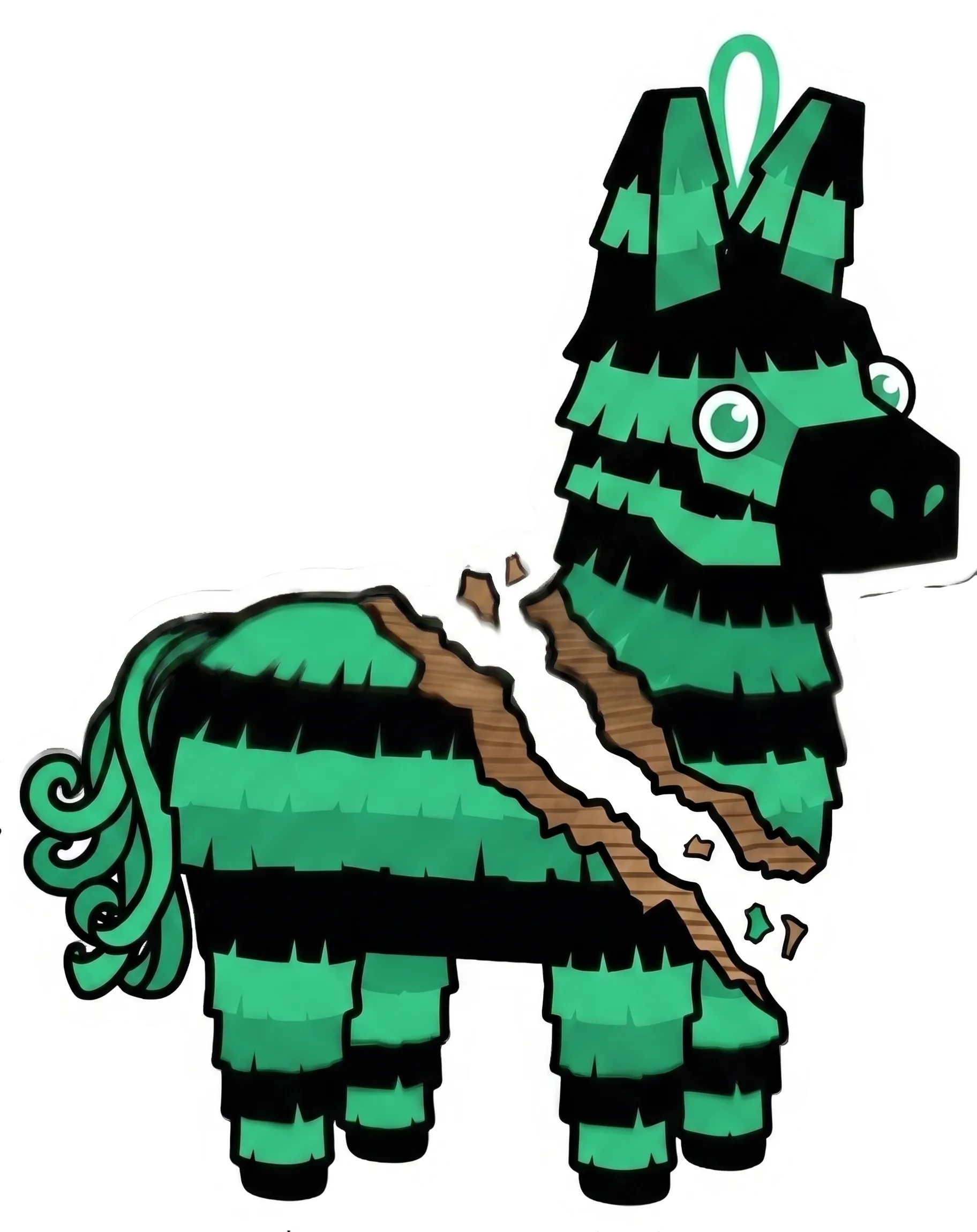 Burst piñata